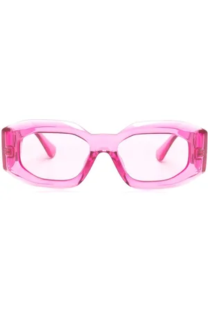 VERSACE Medusa Biggie transparent-design sunglasses