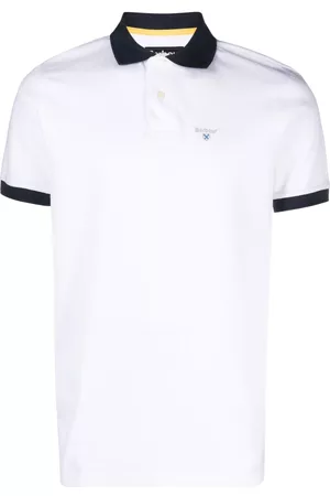 Barbour Homem Pólos - Logo-embroidered cotton polo shirt
