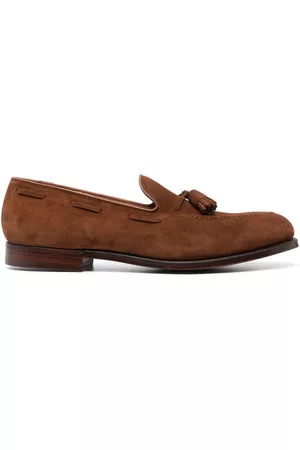 Crockett & Jones Homem Oxford & Moccassins - Tassel-detail suede loafers