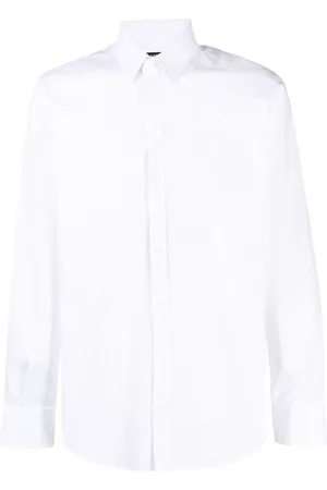 Dolce & Gabbana Homem Camisas de Manga comprida - Long-sleeve cotton shirt