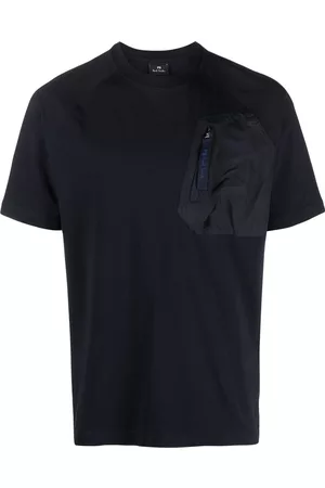 Paul Smith Homem T-shirts & Manga Curta - Panelled short-sleeve T-shirt