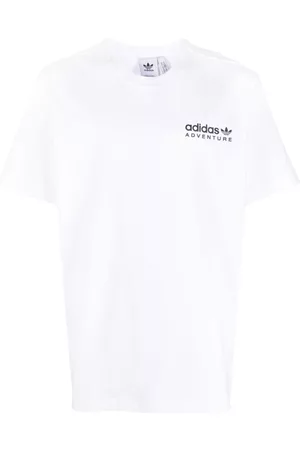 adidas Homem T-shirts & Manga Curta - Logo-print cotton T-shirt