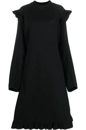Vetements Ruffle-detail midi dress