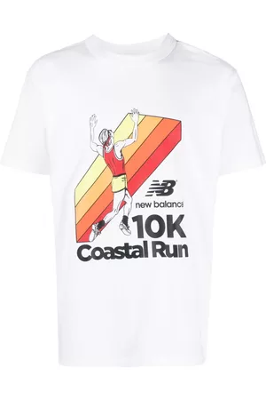 New Balance Homem T-shirts & Manga Curta - 10K Coastal Run T-shirt