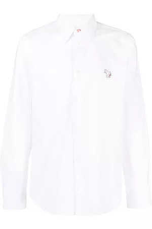 Paul Smith Homem Camisa Formal - Logo-print shirt