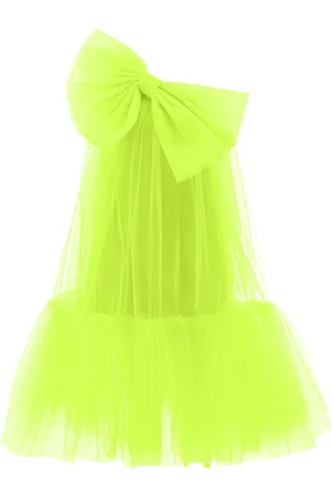 Tulleen Maggi oversize-bow tulle dress