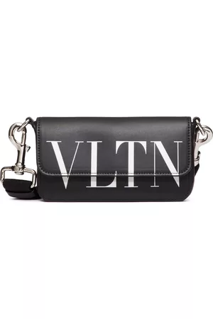 VALENTINO GARAVANI Homem Phones - VLTN-print leather phone case