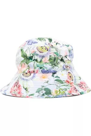 Molo Menina Chapéus - Floral-print bucket hat