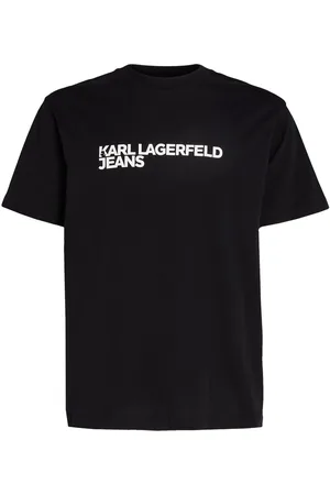 Karl Lagerfeld Logo-print organic-cotton T-shirt