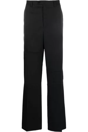 Maison Margiela Homem Calças Formais - Tailored straight-leg trousers