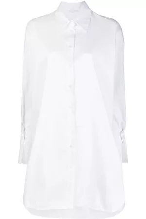 Patrizia Pepe Mulher Vestidos Compridos & Casuais - Long-sleeved buttoned shirt dress