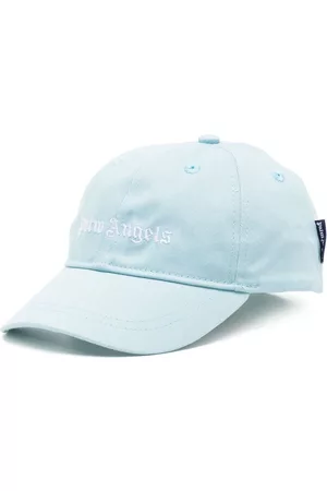 Palm Angels Chapéus - Logo-embroidered cotton cap