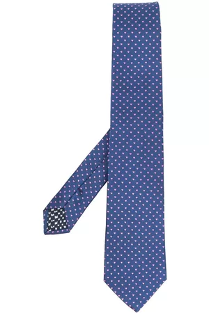 Paul Smith Homem Laços de Colarinho - Heart-pattern silk tie