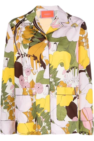 La DoubleJ Hammock floral-print cotton shirt