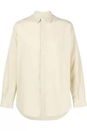 Auralee Homem Camisas de Manga comprida - Long-sleeved wool shirt