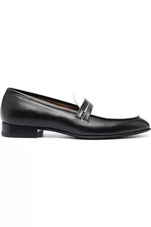 MALONE SOULIERS Homem Oxford & Moccassins - Luca leather almond-toe loafers