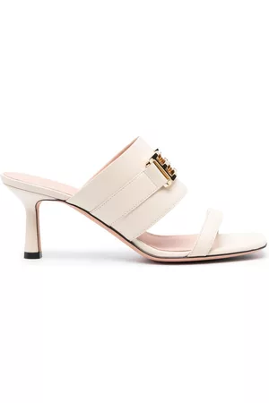 Bally Mulher Sapatos Mule - 65mm logo leather mule