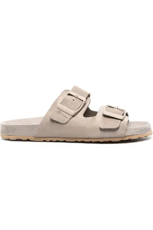MANEBI Hamptons suede sandals