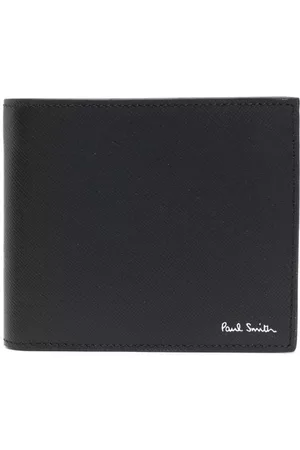 Paul Smith Homem Carteiras em pele - Printed leather bi-fold wallet