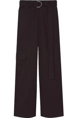 Proenza Schouler Belted-waist cargo trousers