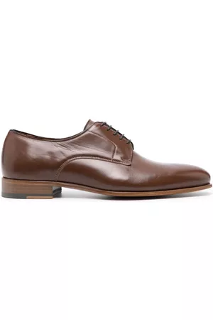 MALONE SOULIERS Homem Oxford & Moccassins - Alfie lace-up leather loafers