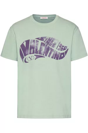 VALENTINO GARAVANI Homem T-shirts & Manga Curta - Logo-print T-shirt