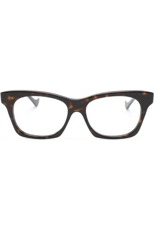 Gucci Tortoiseshell square-frame glasses