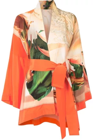 Lenny Niemeyer Mulher Quimonos - Printed belted kimono