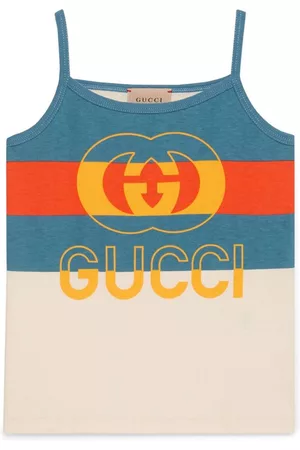 Gucci Menina T-shirts & Manga Curta - Interlocking G cotton tank top