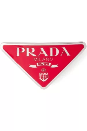 Prada Mulher Acessórios de Cabelo - Logo-plaque hair clip