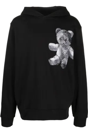 Philipp Plein Teddy Bear paisley-print hoodie
