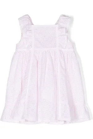PATACHOU Embroidered sleeveless dress
