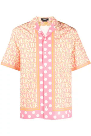 VERSACE Homem Camisa Formal - Allover-print shirt