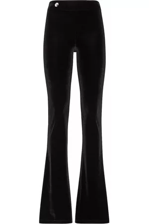 Philipp Plein Mulher Calças - High-waisted flared leggings