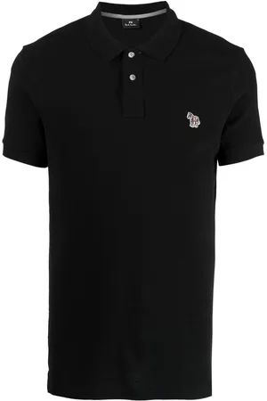 Paul Smith Homem Pólos - Zebra-patch piqué polo shirt
