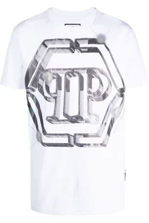 Philipp Plein Logo-print short-sleeved T-shirt