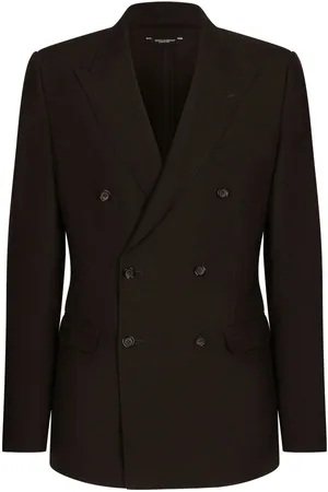 Dolce & Gabbana Double-breasted linen blazer