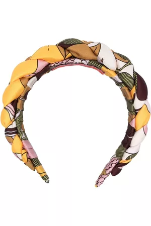 La DoubleJ Mulher Acessórios de Cabelo - Rapunzel floral-print headband