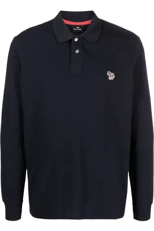 Paul Smith Logo-patch zebra polo shirt