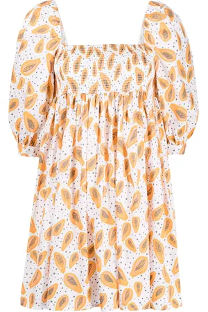 Pitusa Printed babydoll dress