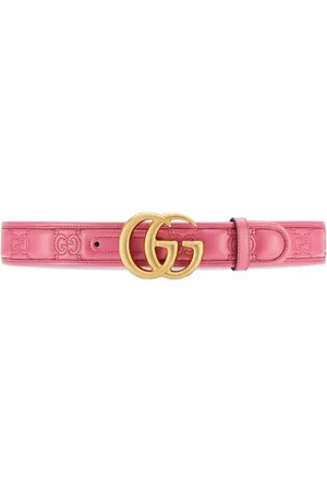 Gucci Mulher Cintos & Suspensórios - GG Marmont matelassé leather belt