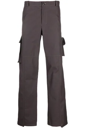 Styland X notRainProof asymmetric-hem cargo pants