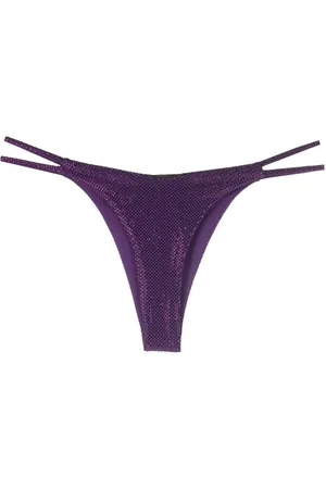 Philipp Plein Crystal-embellished thong