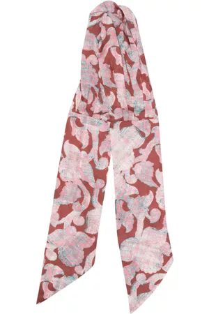 Bash Mulher Acessórios de Cabelo - Abstract-print silk hair tie