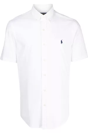 Ralph Lauren Homem Camisas de Manga curta - Logo-embroidered short-sleeve shirt