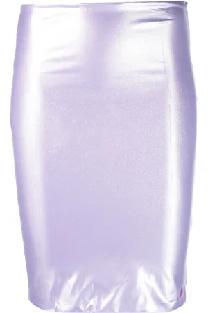 The Attico Metallic sheen beach cover-up