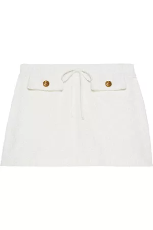 Gucci Mulher Saias - GG cotton jersey skirt