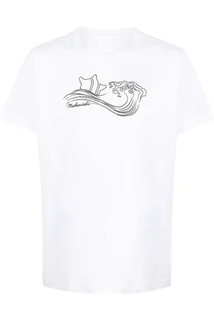 Maharishi Embroidered-motif organic-cotton T-shirt