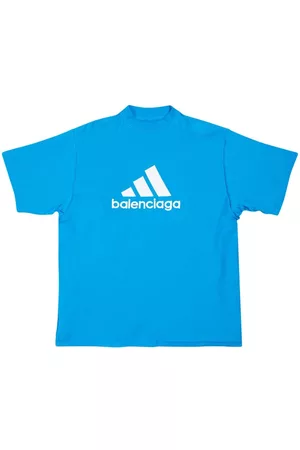 Balenciaga Homem T-shirts & Manga Curta - X adidas logo-print T-shirt