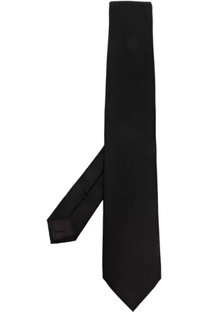 Armani Homem Laços de Colarinho - Monogram-jacquard silk tie